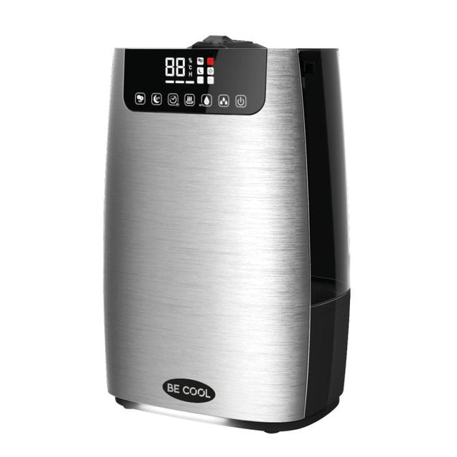 Be Cool vlažilec zraka, čistilec zraka in aroma difuzor srebrne barve