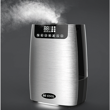 Be Cool vlažilec zraka, čistilec zraka in aroma difuzor srebrne barve