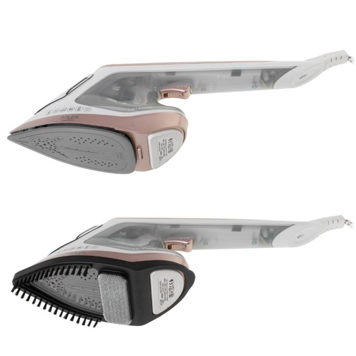 Adler Parni likalnik in parni čistilec oblačil 2 v 1 AD5044