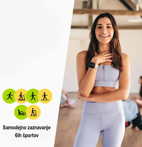 Amazfit BIP 5 Unity pametna ura, siva