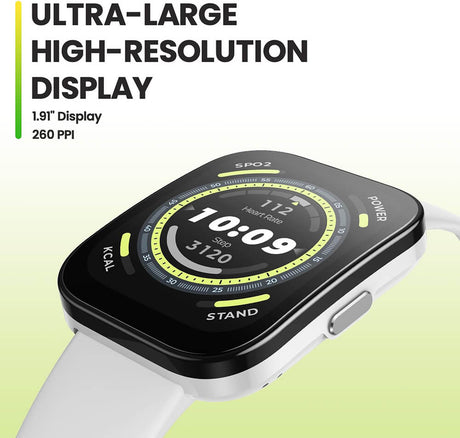 Amazfit Bip 5 pametna ura, bela