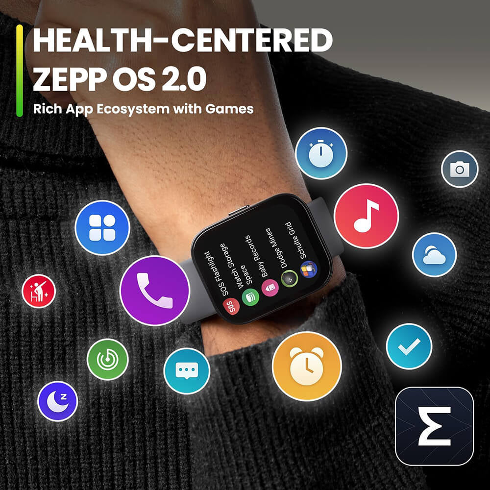 Amazfit Bip 5 pametna ura, bela