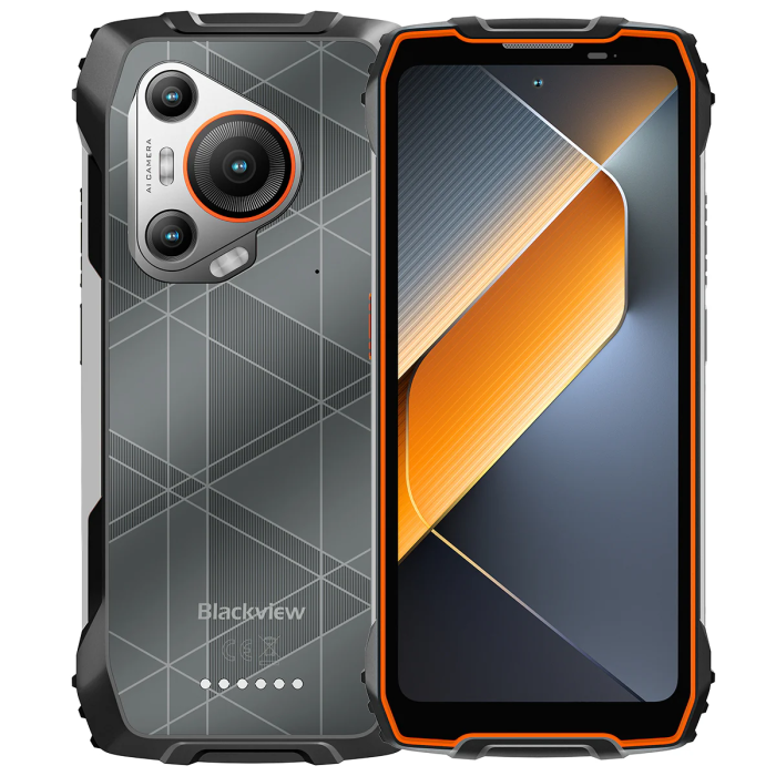 Blackview pametni robustni telefon BL7000 8/256GB, oranžna