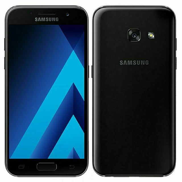 Obnovljen Samsung Galaxy A3 (2017) A320FL, 16GB, Razred AB, Black