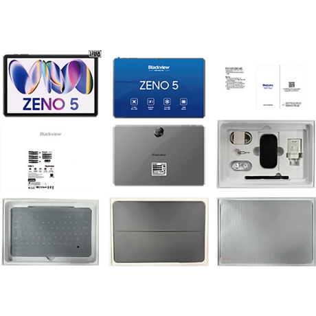 Blackview ZENO 5 11" tablični računalnik 8GB+128GB, LTE, siv - komplet