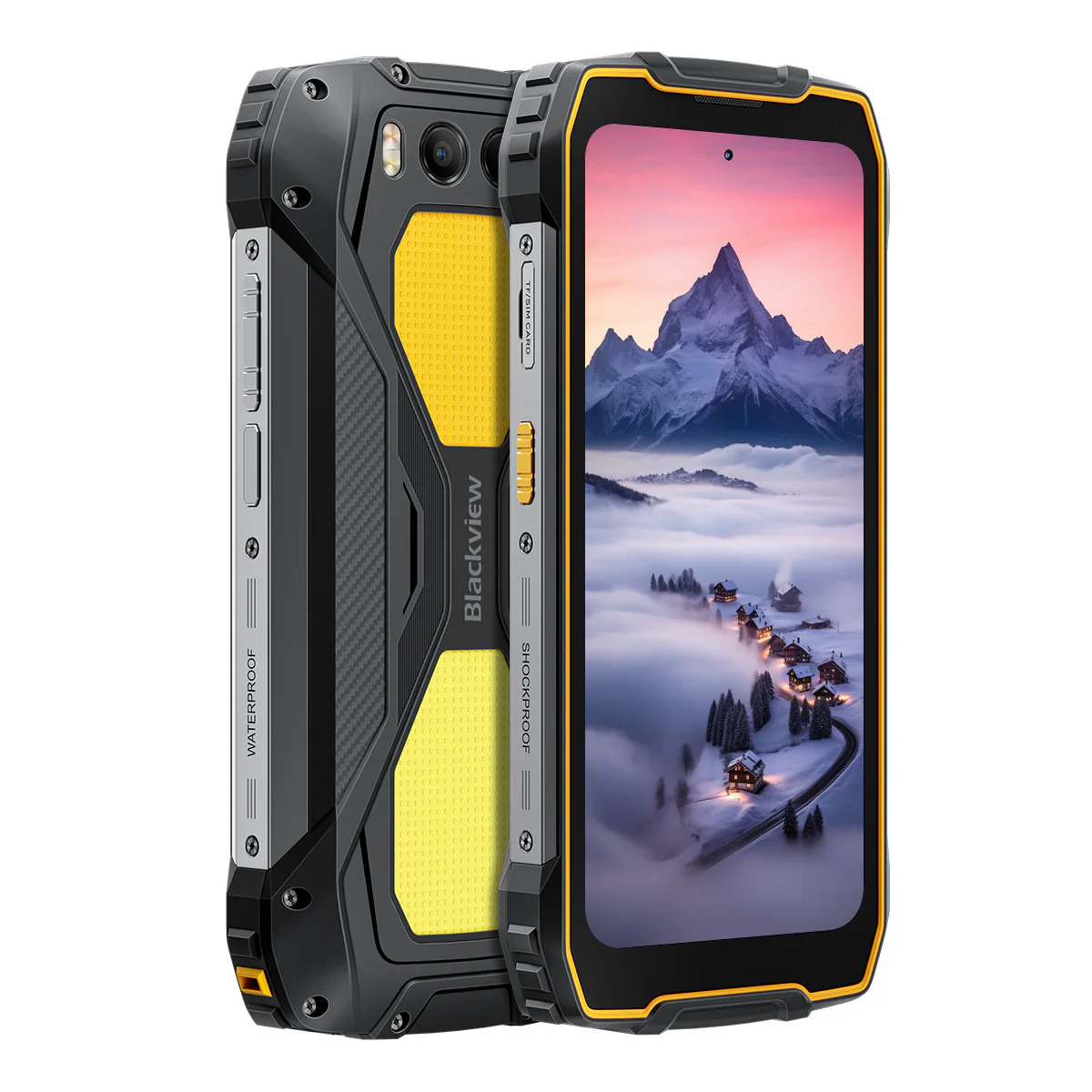 Blackview pametni robustni telefon BV7300 6/256GB, rumen