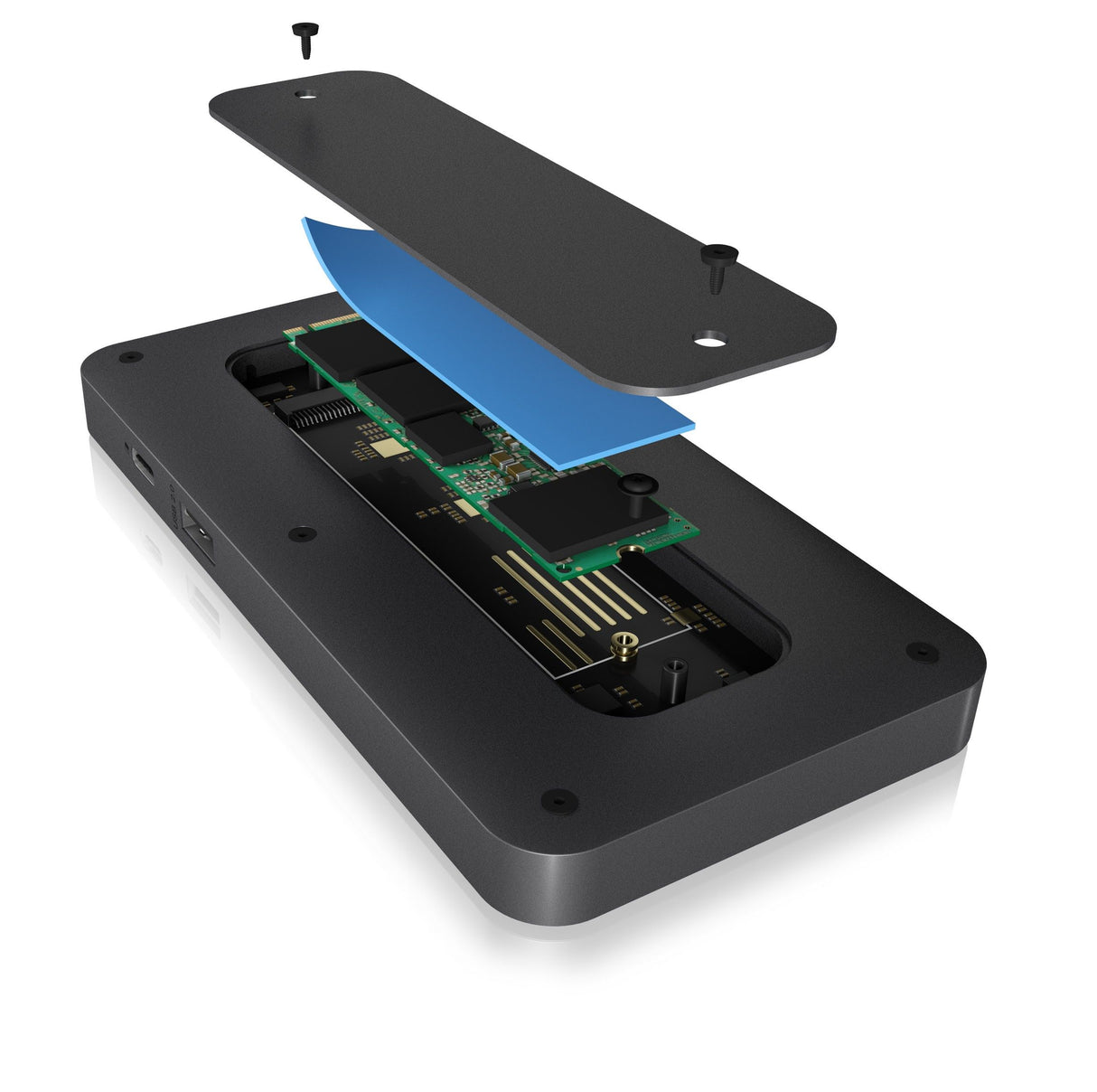 Icybox IB-DK2108M-C 8-in-1 USB Type-C PowerDelivery do 100 W priklopna postaja