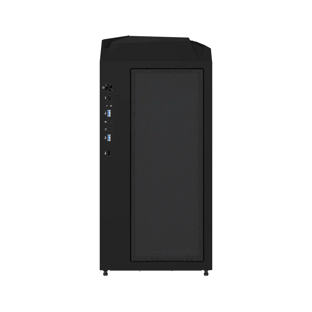 GIGABYTE C301 GLASS V2 USB 3.1 Gen2 Type-C ARGB osvetljeno ohišje, E-ATX črno