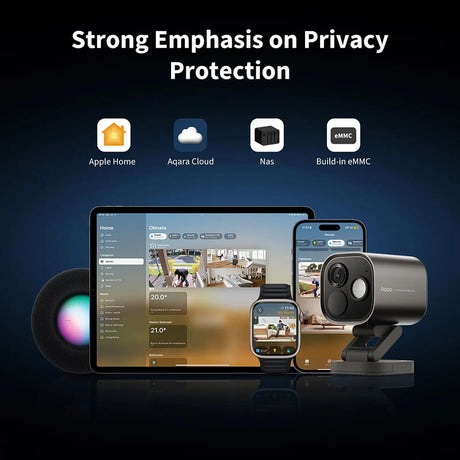 AQARA Camera Hub G5 PRO PoE, siva