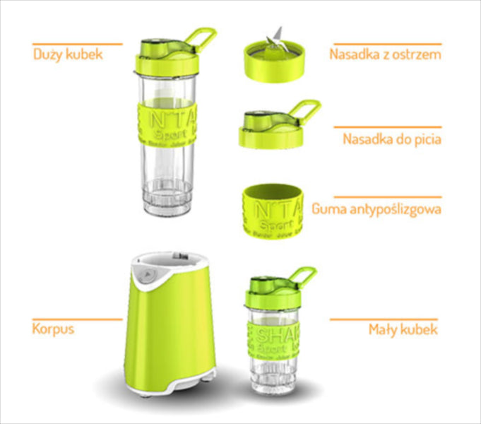 Camry blender zelen 500W