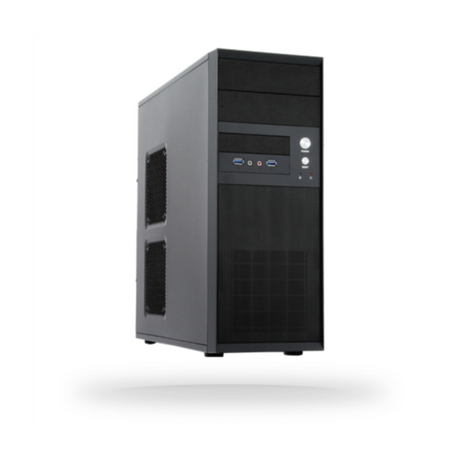 Chieftec CQ-01B-U3-OP USB3 ATX ohišje, črno