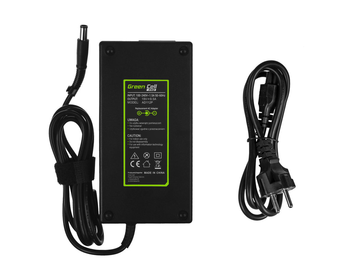 Green Cell PRO polnilec / AC Adapter 19V 9.5A 180W za HP EliteBook 8530p 8530w, HP All-in-one 200, HP Omni 200