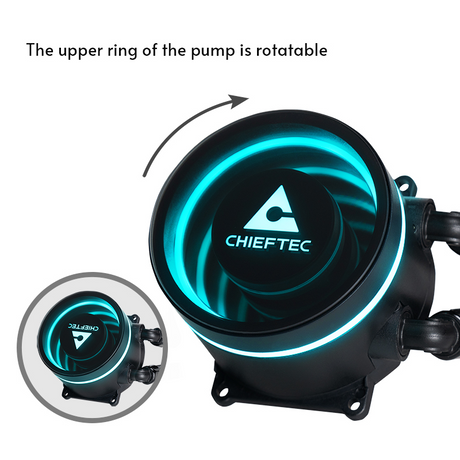 Chieftec Iceberg 360 360mm A-RGB vodno hlajenje za INTEL/AMD procesorje