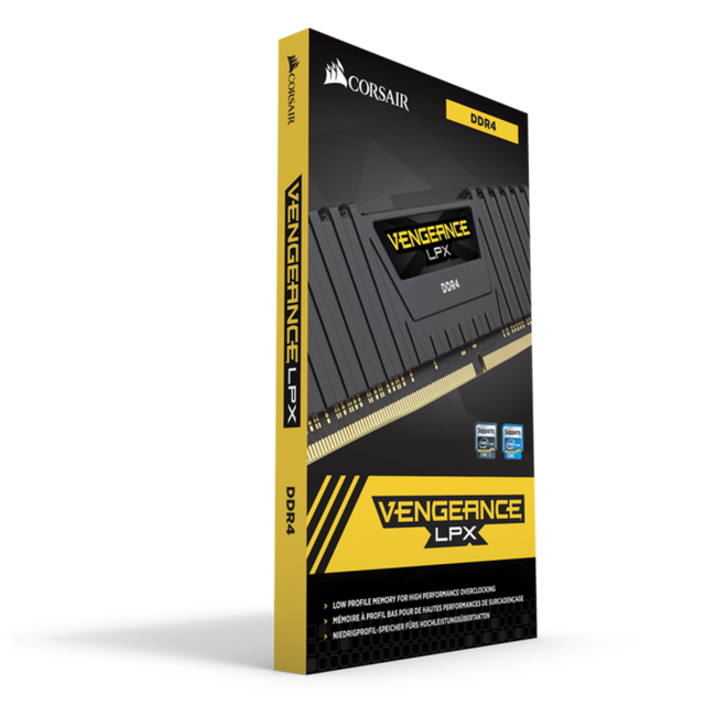Corsair VENGEANCE LPX 16GB (2 x 8GB) DDR4 DRAM 3200MHz PC4-25600 CL16, 1.2V/3.5V