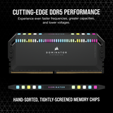 Corsair DOMINATOR PLATINUM RGB 64GB (2x32GB) DDR5 5600MHz, CL40, 1.25V