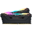 Corsair VENGEANCE RGB PRO 16GB (2 x 8GB) DDR4 DRAM 3200MHz PC4-25600 CL16, 1.2V/1.35V