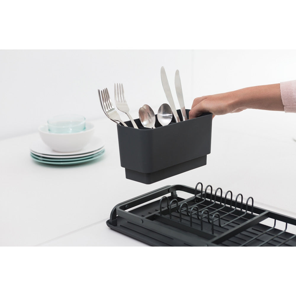 Brabantia odcejevalnik za posodo temno siva