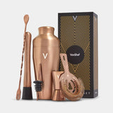 VonShef 6 delni set za koktajle Parisian Rose Gold