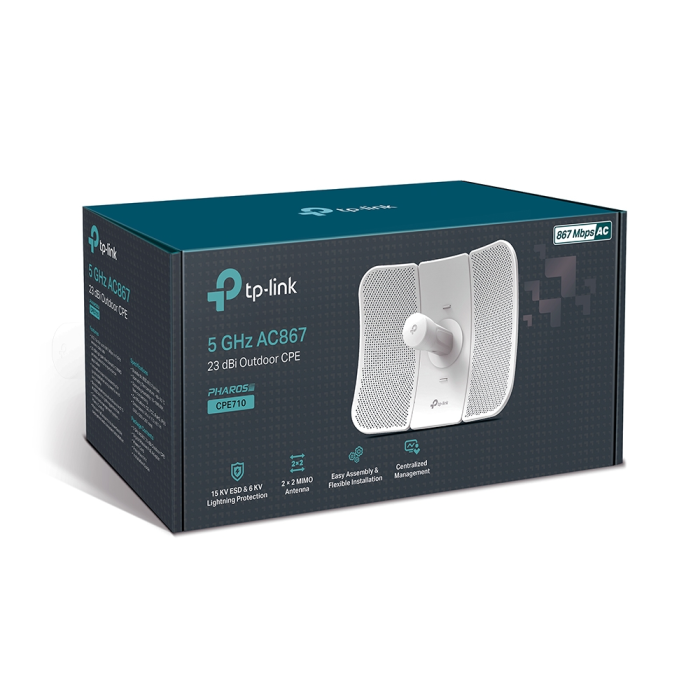 TP-LINK CPE710 5GHz AC 867Mbps 23dBi zunanja usmerjena dostopna točka