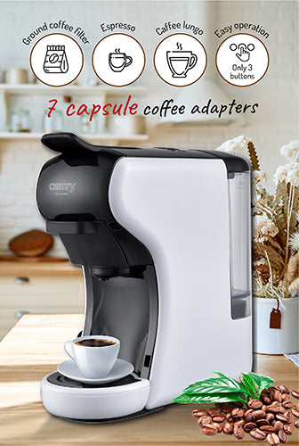 Camry espresso aparat z več različnimi kapsulami CR4414