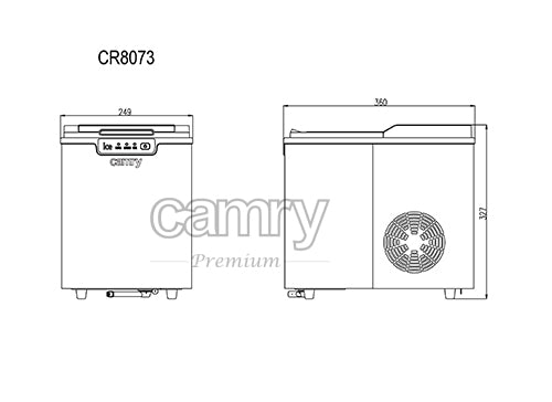 Camry ledomat CR8073
