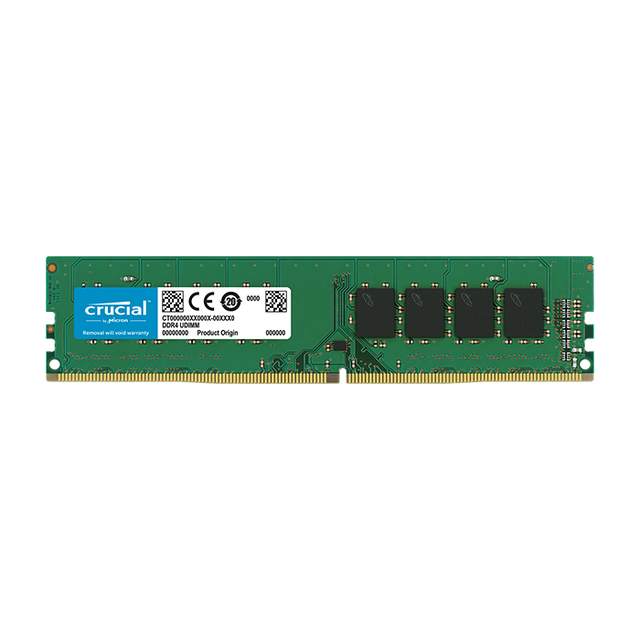 Crucial 16GB DDR4-3200 UDIMM PC4-25600 CL22, 1.2V