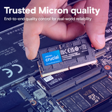Crucial 48GB DDR5-5600 SODIMM CL46, 1.1V