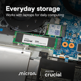 Crucial E100 2TB PCIe Gen4 NVMe 2280 M.2 SSD