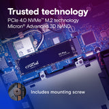 Crucial P3 Plus 2TB 3D NAND NVMe PCIe M.2 SSD