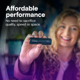 Crucial P510 2TB PCIe Gen5 NVMe 2280 M.2 SSD s hladilnikom