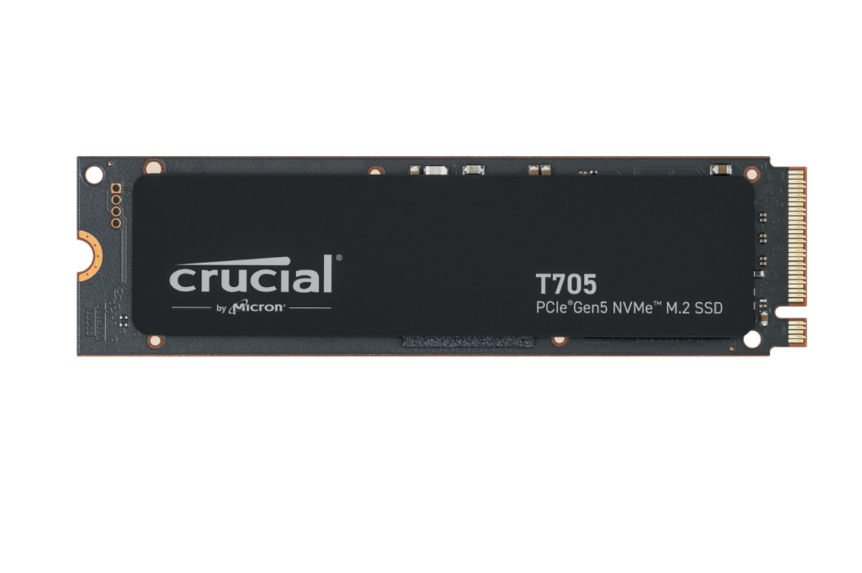Crucial T705 1TB PCIe Gen5 NVMe M.2 SSD