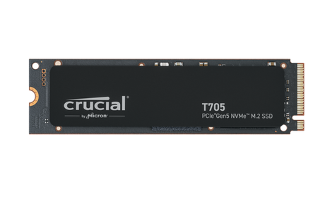 Crucial T705 1TB PCIe Gen5 NVMe M.2 SSD