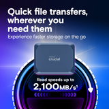 Crucial X10 1TB Portable SSD disk