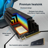 Crucial T700 2TB PCIe Gen5 NVMe M.2 SSD s hlajenjem