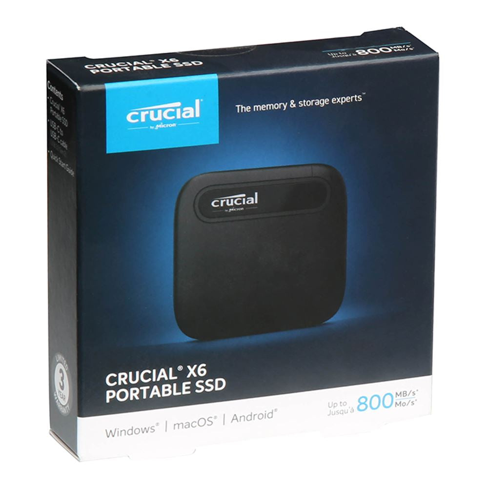 Crucial X6 2TB Portable SSD