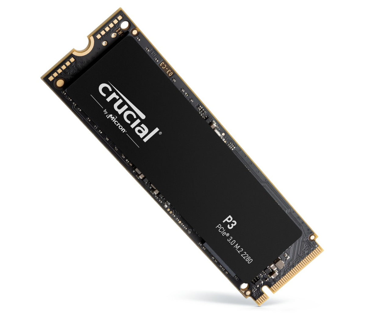 Crucial P3 500GB 3D NAND NVMe™ PCIe M.2 SSD