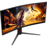 AOC Gaming CU34G4 34" WQHD 3440 x 1440 1ms 180Hz HDR10 ukrivljen monitor