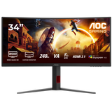 AOC Agon CU34G4Z 34" WQHD 240Hz 1ms ukrivljen gaming monitor