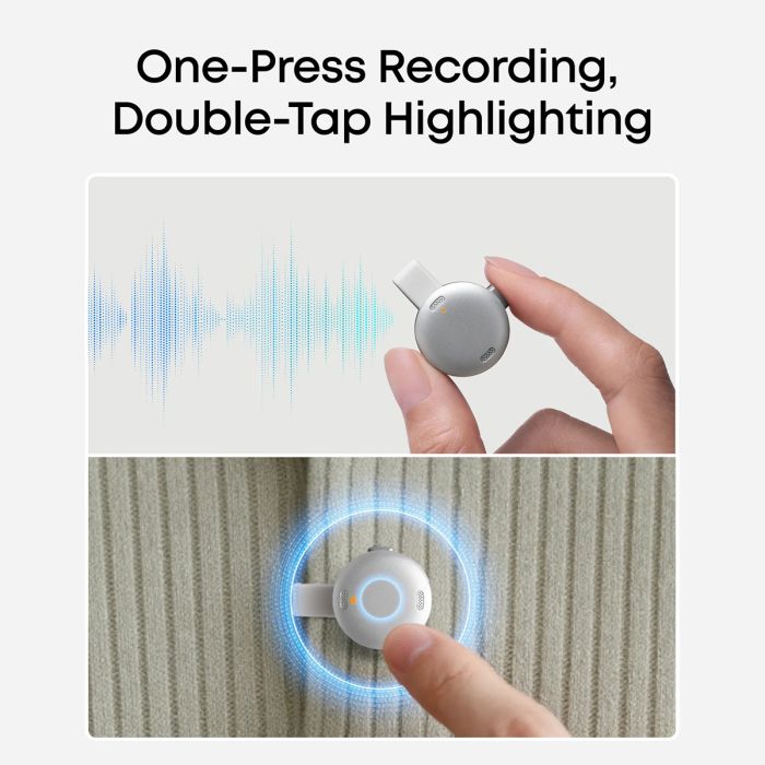 Anker Soundcore Work pametni AI snemalnik zvoka, bel