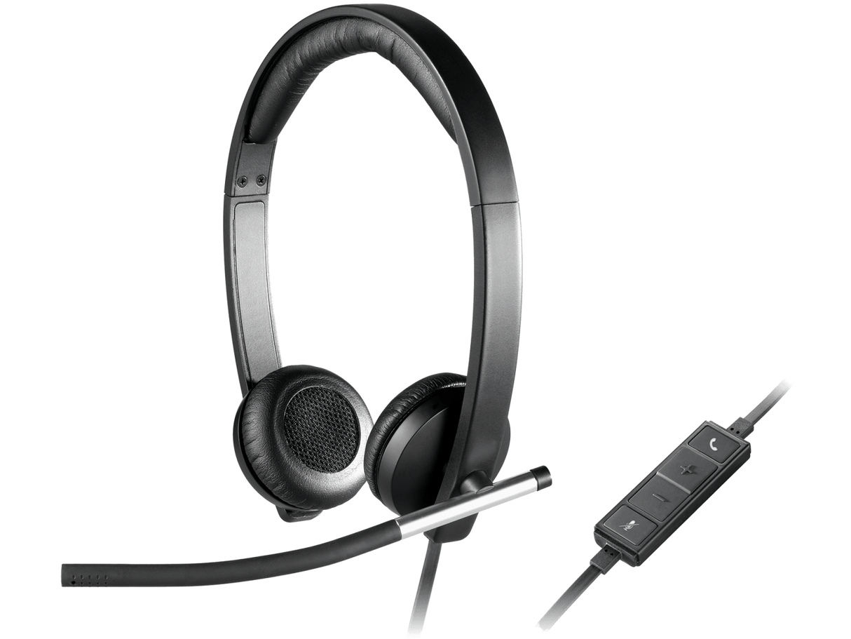 Logitech H650e slušalke, Stereo, USB