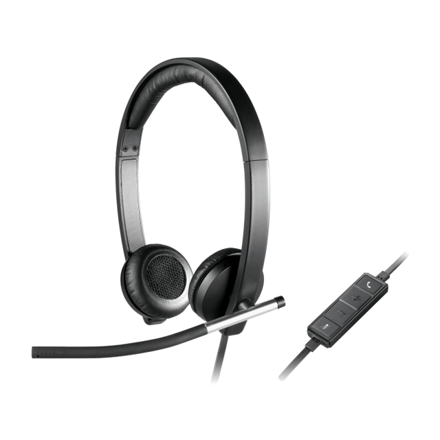 Logitech H650e slušalke, Stereo, USB