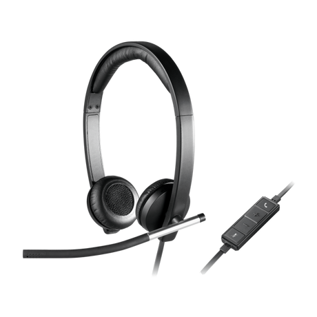 Logitech H650e slušalke, Stereo, USB