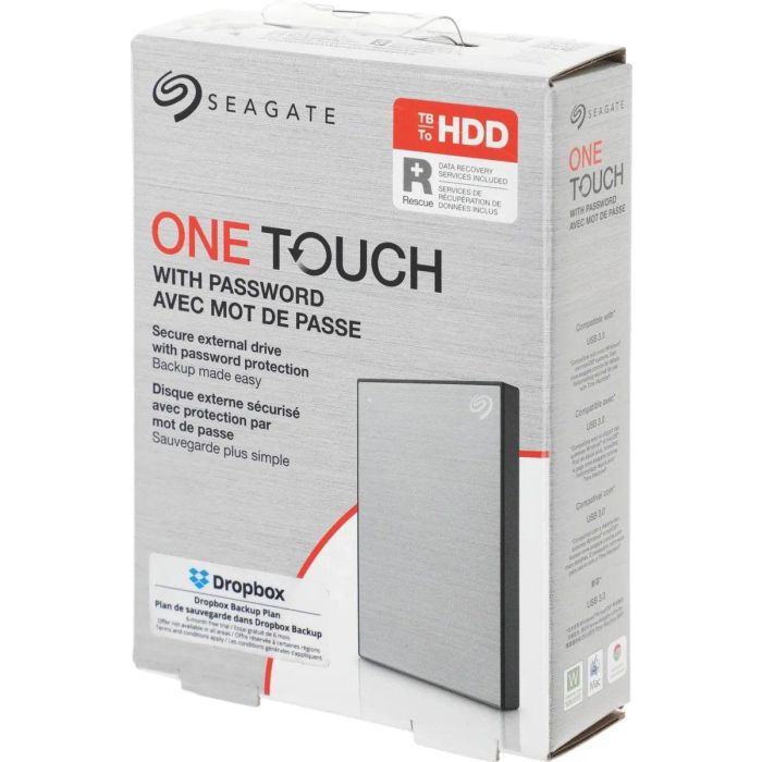 Seagate 2TB One Touch Silver 2,5" USB 3.0 zunanji HDD disk