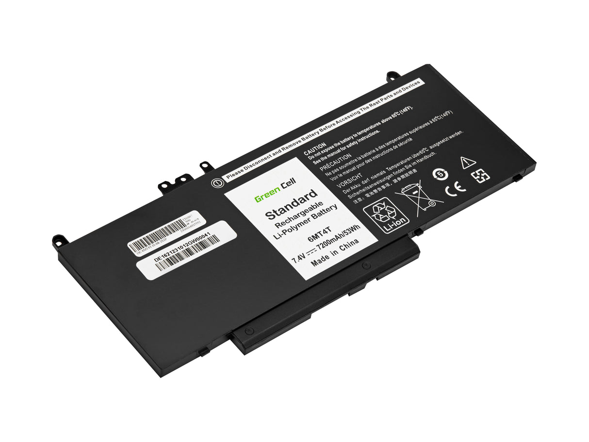 Green Cell baterija 6MT4T 07V69Y za Dell Latitude E5270 E5470 E5570