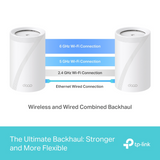 TP-LINK Deco BE65 BE9300 Wi-Fi 7 triband Mesh sistem (3 pack)