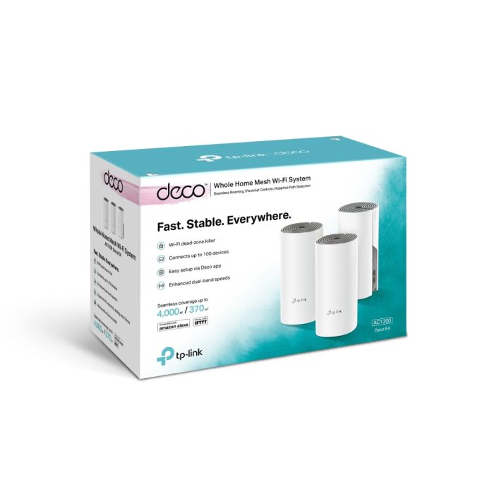 TP-LINK brezžična dostopna točka DECO E4 - 3 pack