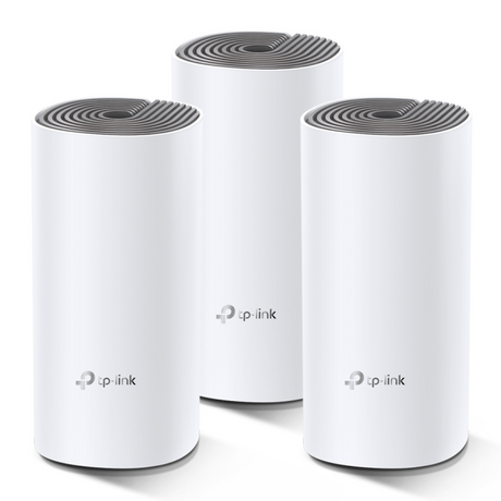 TP-LINK Deco E4 brezžičen Wi-Fi AC1200 Mesh - 3 pack