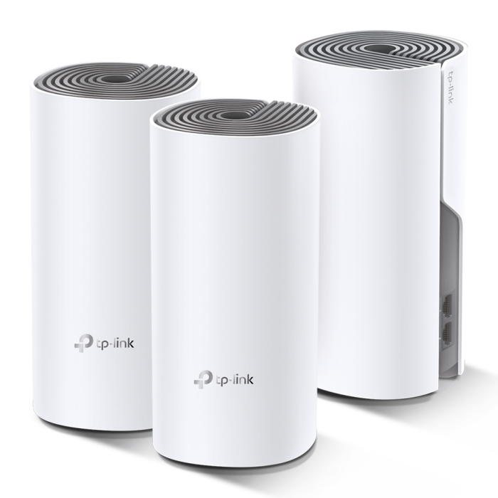 TP-LINK Deco E4 brezžičen Wi-Fi AC1200 Mesh - 3 pack