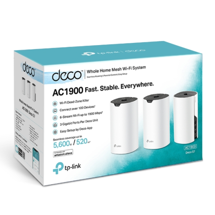 TP-LINK brezžični MESH sistem DECO S7 - 3 pack