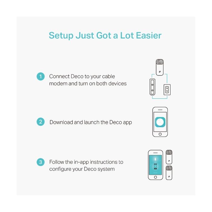 TP-LINK brezžična dostopna točka DECO M4 AC1200 - 1 pack